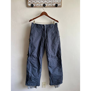 Burton Radar Gray Floral Embroidered Snowboarding Pants